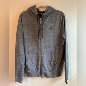 Men’s Zipper Hoodie. large